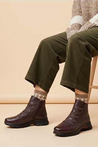 İskarpin Femi 10157 Kadın Deri Bot