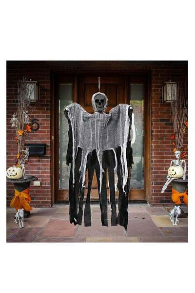 Generic Hanging Halloween Skeleton Ghosts Decorations, Grim Reapers Props Sku...