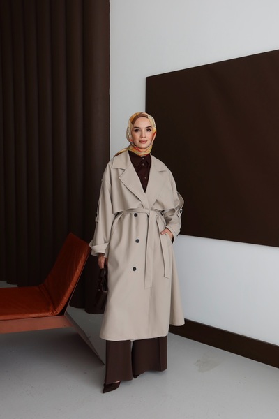 MERETTO By Akıl Bihter Premium Trench Coat