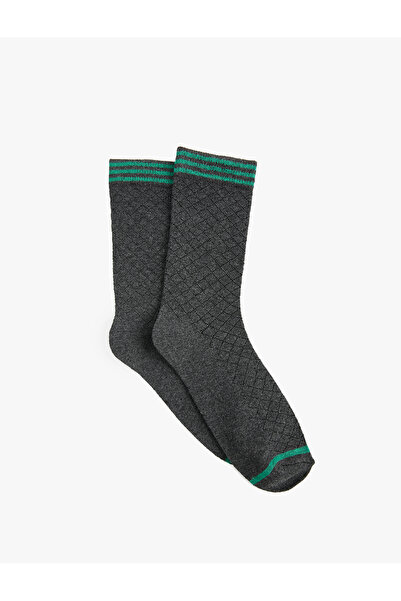 Koton Striped Socket Socks