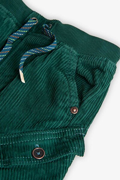 Boboli Boys' Velvet Trousers with Elasticated Cuffs