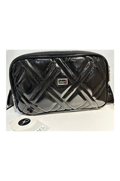 Octagon Patent Leather Bag