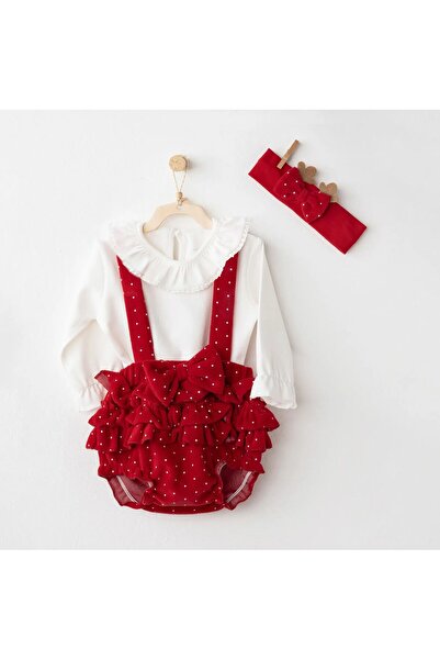 Budi Andywawa Ac26314 Band Set Party Jumpsuit Suit Red