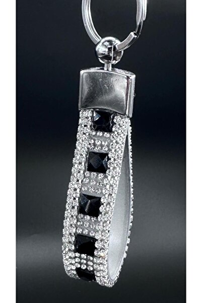 Fox Baguette Stone Keychain