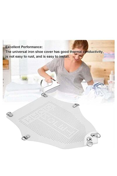 Generic Iron Shoe Cover Non-Stick Aluminum Iron Heat Protector - 1 Pc