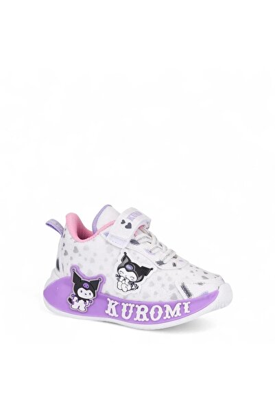 kuromi 725 Orthopedic Baby Girl White/Lilac Light Sneaker