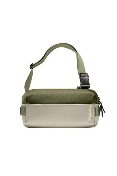 Bibilel Shoulder Bag, Nylon, 4.5L, Size S - Olive Green