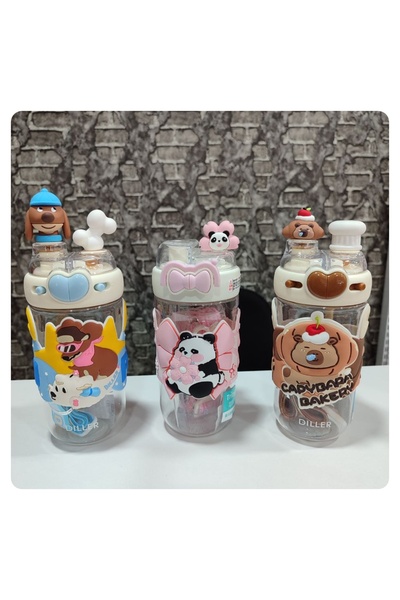 senacacollection Diller 580 ml Tritan Water Bottle with Neck Strap