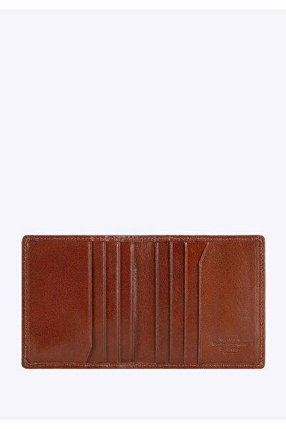 Wittchen Unisex Leather Card Case with Coat of Arms, Without Clasp,