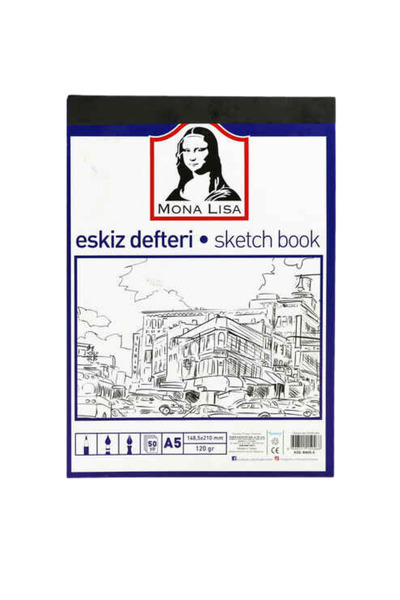 Monalisa Mona Lisa Sketchbook (Sketch Book) A4 and A5 Set Sketching (2 Notebooks)