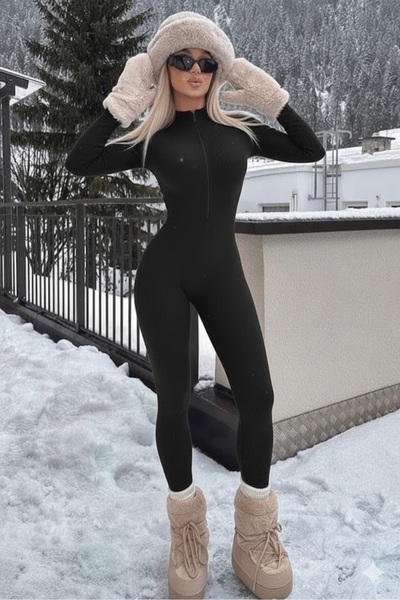 Pretty Shapewear jumpsuit with zipper