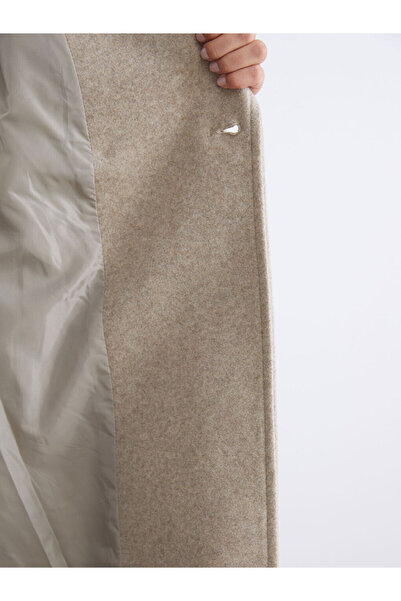 LC Waikiki Stylish Choices from Esvab Clothing |   Double-Breasted Collared Women's Cashmere Coat