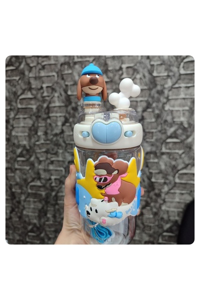 senacacollection Diller 580 ml Tritan Water Bottle with Neck Strap