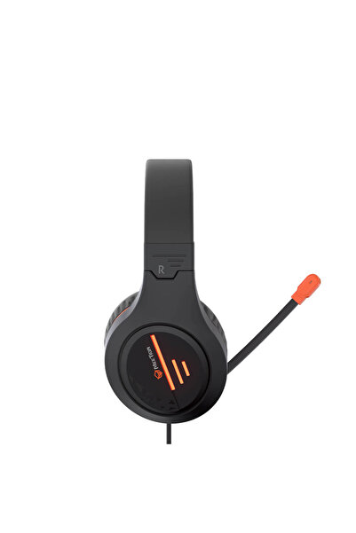MeeTion HP021 Gaming Headset, 3D Sound, Lighting, Black