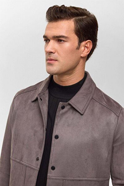 SÜVARİ Quilted Anthracite Men's Jacket Mn2008700510