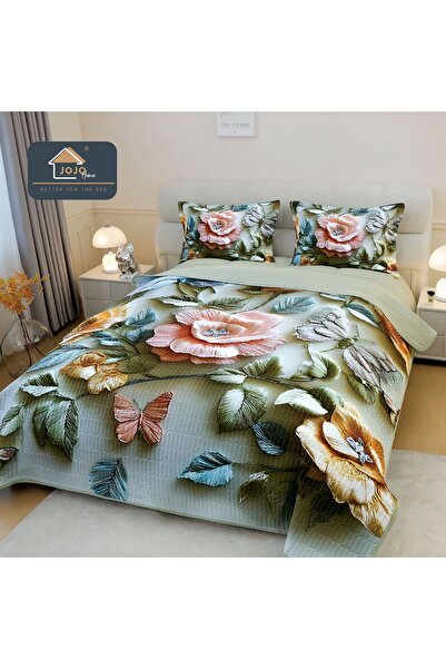JOJO HOME 5D print duvet cover 220x240cm + 2 pillowcases 50x70cm, Roses