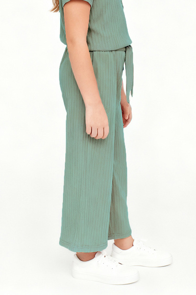 HÇM Hesaplı Çocuk Mağazaları Girls' Pajama Bottoms with Elastic Waist, Comfortable Fit