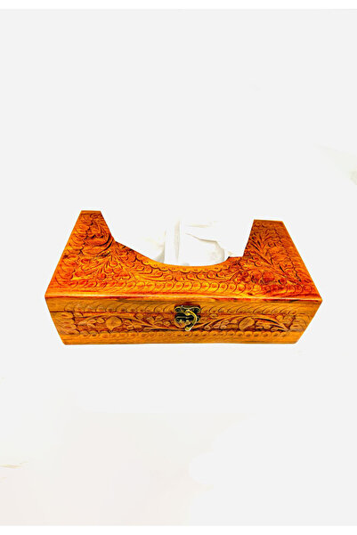 M.A Traders Handmade Wood Tissue Box – Unique Wooden Tissue Holder for Home, Office & Car