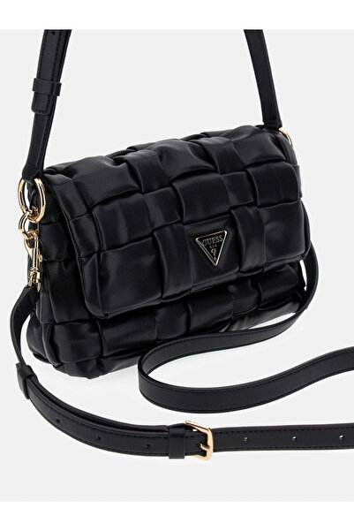 Guess Marion Women's Black Shoulder Bag Hwwg8072190-Bla