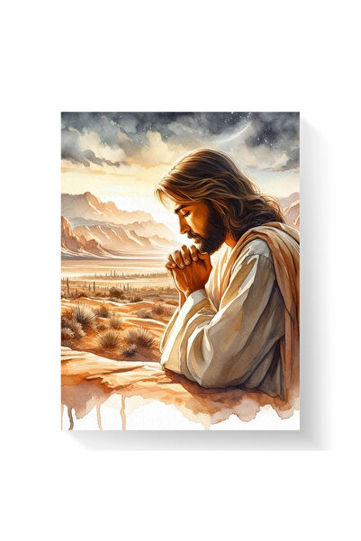 Printees Tablou - Rugăciunea Domnului - Canvas pe șasiu