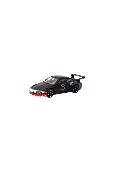 Tarmac Macheta auto Porsche 911 (997) RWB Negru 1:64 Works