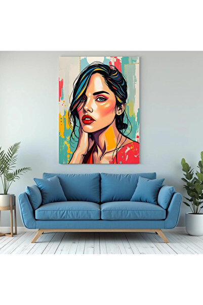 Printees Tablou - Portret de femeie