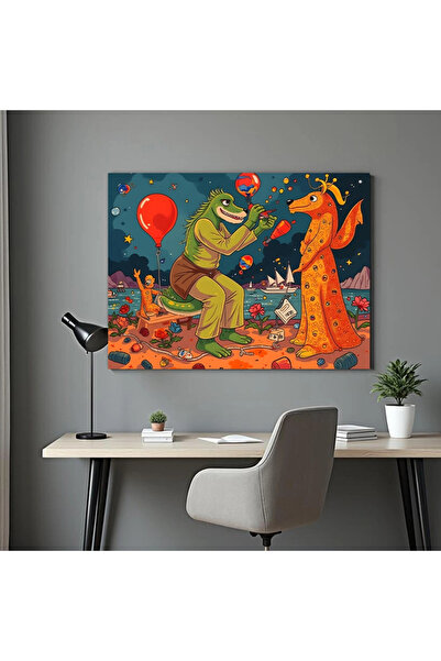 Printees Painting - Surreal Love