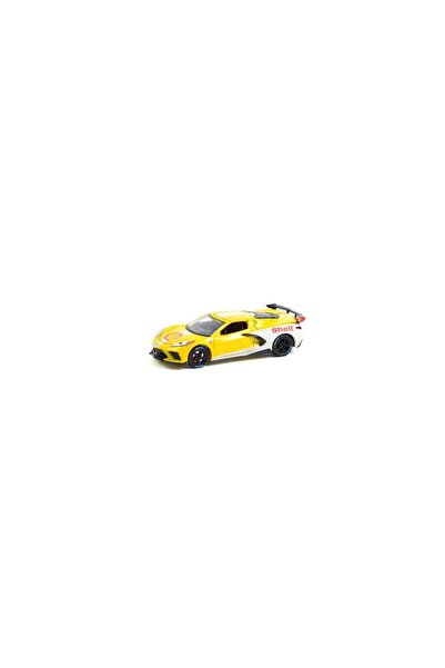 Greenlight Model car Chevrolet Corvette C8 Stingray Coupe Shell Oil 1:64