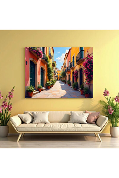 Printees Tablou - Străduță mediteraneeană