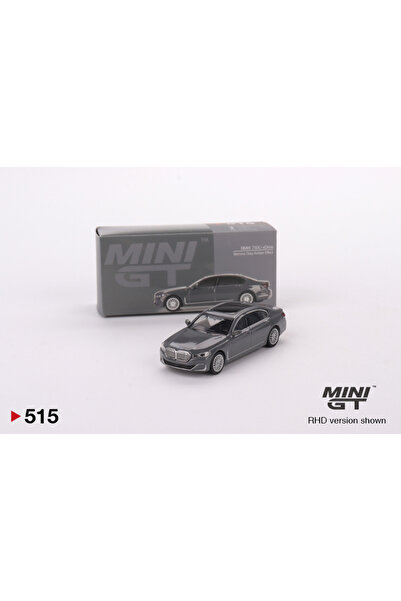 mini gt Macheta auto Bmw 750li xDrive Bernina Gri 1:64 MGT515