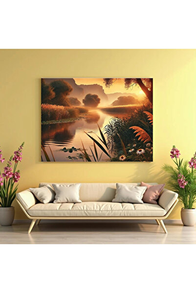 Printees Tablou - Dimineața pe râu