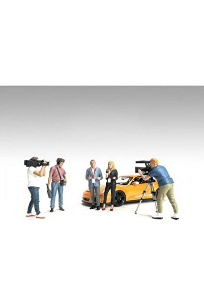 American Diorama Set 5 Figurine On-Air,1:18