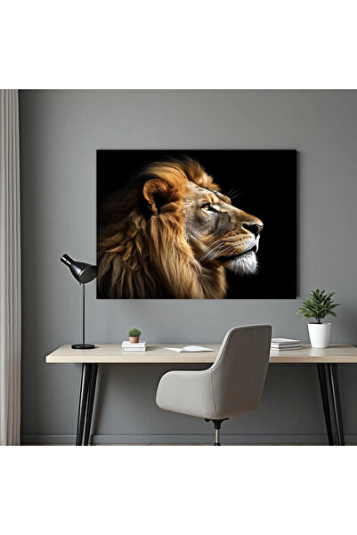 Printees Painting - Majestic Lion - Canvas on frame - 40x30 cm