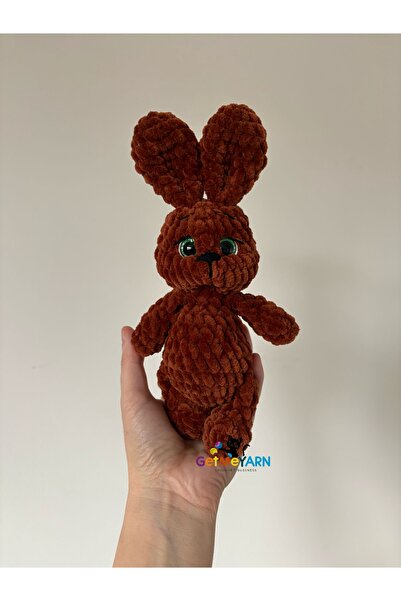 OEM Crochet Toy "Binky, the Little Bunny" – Handmade from Plush Yarn