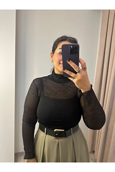 HERAVEGA BOUTİQUE BOĞAZLI TÜL BLUZ