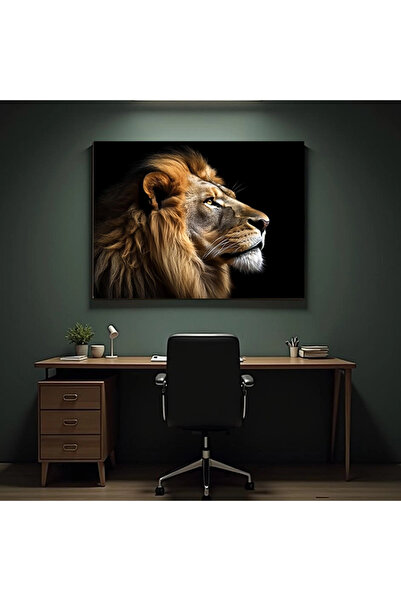 Printees Painting - Majestic Lion - Canvas on frame - 40x30 cm