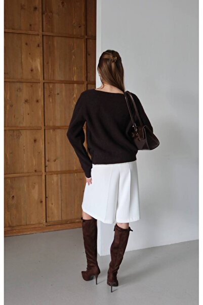 Bak'ap Преміум тренд мереживна стрічка з деталями вовняний кардиган