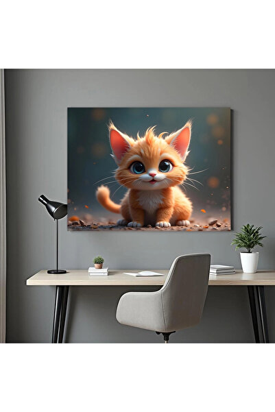 Printees Tablou - Motănaș- Artă digitală