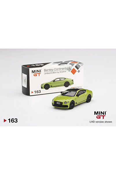 mini gt Macheta auto Bentley Continental GT 2019 Mulliner, 1:64 MGT163