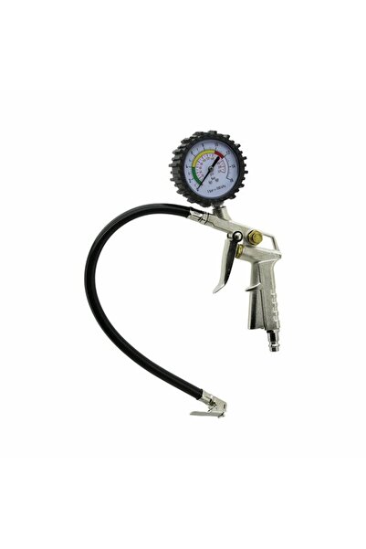 Go İthalat SAATLİ HAVA ÖLÇME LASTİK ŞİŞİRME TABANCASI 12 BAR BASINÇLI - 1/4 R...
