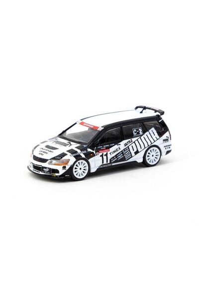 Tarmac Macheta auto Mitsubishi Lancer Evolution Wagon #11 Puma, 1:64