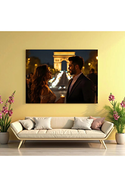 Printees Tablou - Întâlnire la Paris