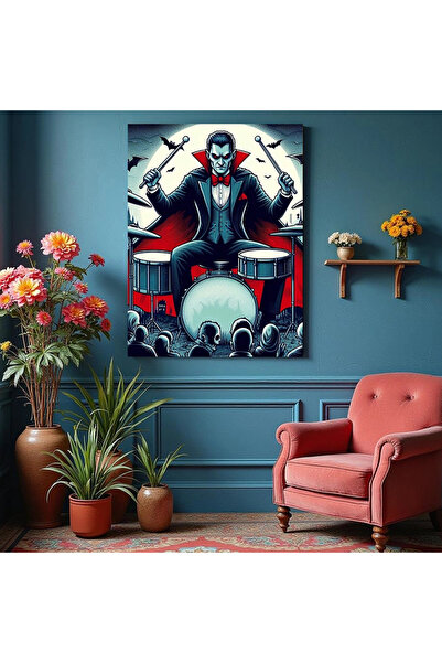 Printees Tablou - Drumer Dracula - Canvas pe șasiu - 40x30 cm