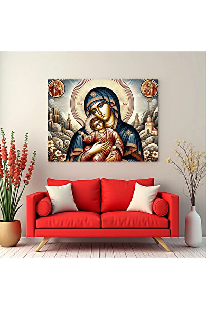 Printees Icon of the Mother and Child - PVC
