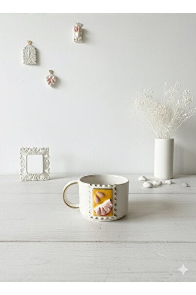 Deniz Kızı Seramik EL YAPIMI SERAMİK FİNCAN KARPUZ TABLO