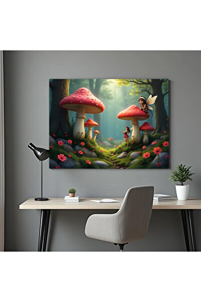 Printees Tablou - Tărâmul zânelor - Canvas pe șasiu