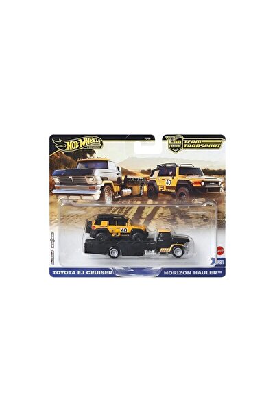 HOT WHEELS Macheta auto Team Transport Toyota FJ Land Cruiser & Horizon Haule...