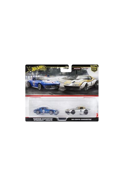 HOT WHEELS Machete auto 2-Pack Copo Corvette - Corvette Stingray Coupe person...