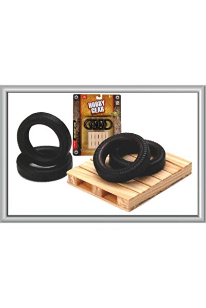 Hobbygear Accesorii Diorama Set Anvelope, 1:24