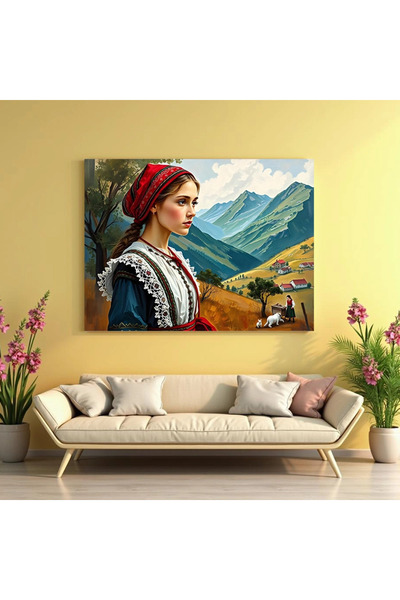 Printees Tablou - Tânără cehoaică